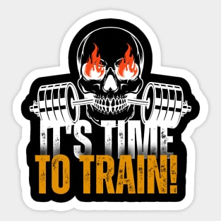 it's Time to train! Sticker